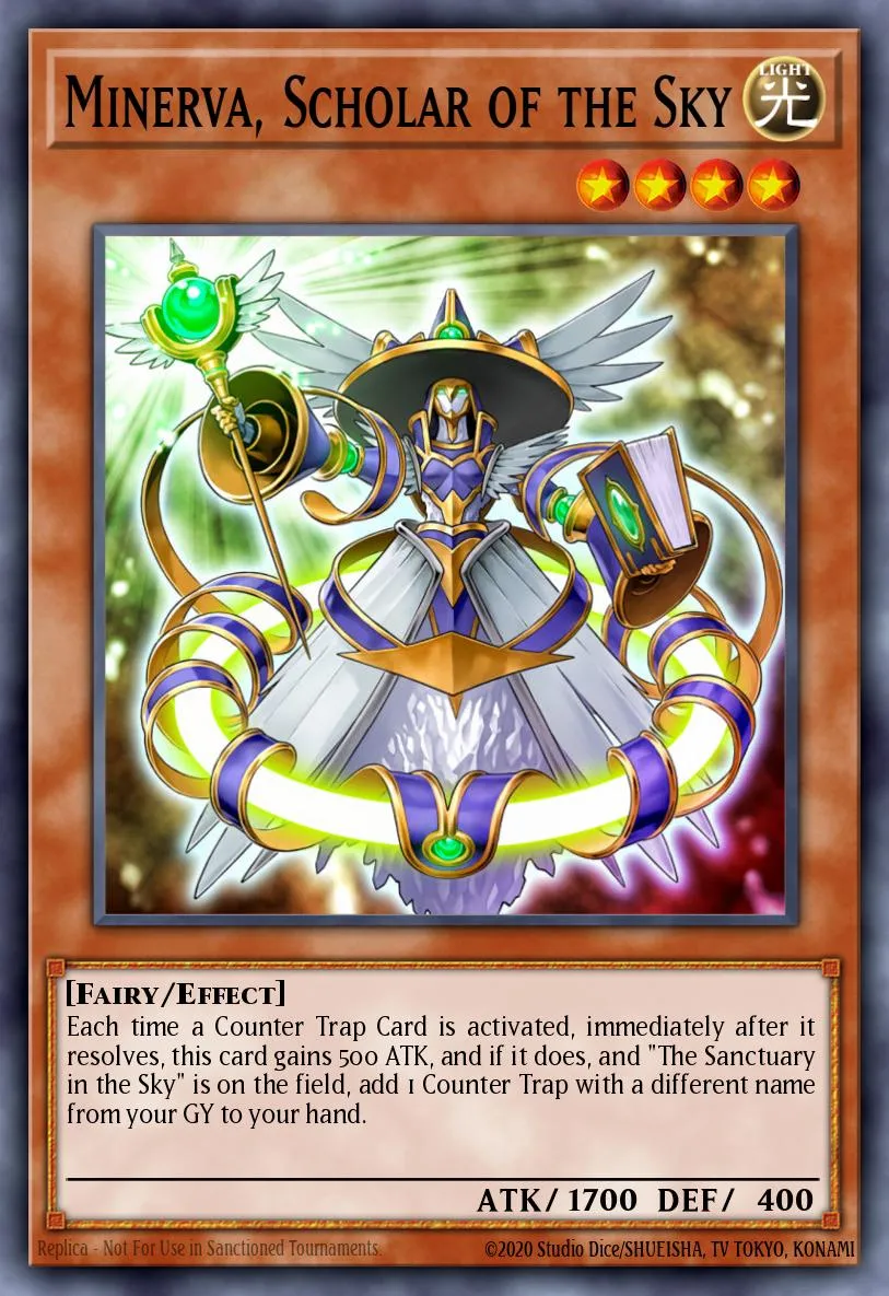 Minerva, Scholar of the Sky · Structure Deck: Wave of Light 53666449/42