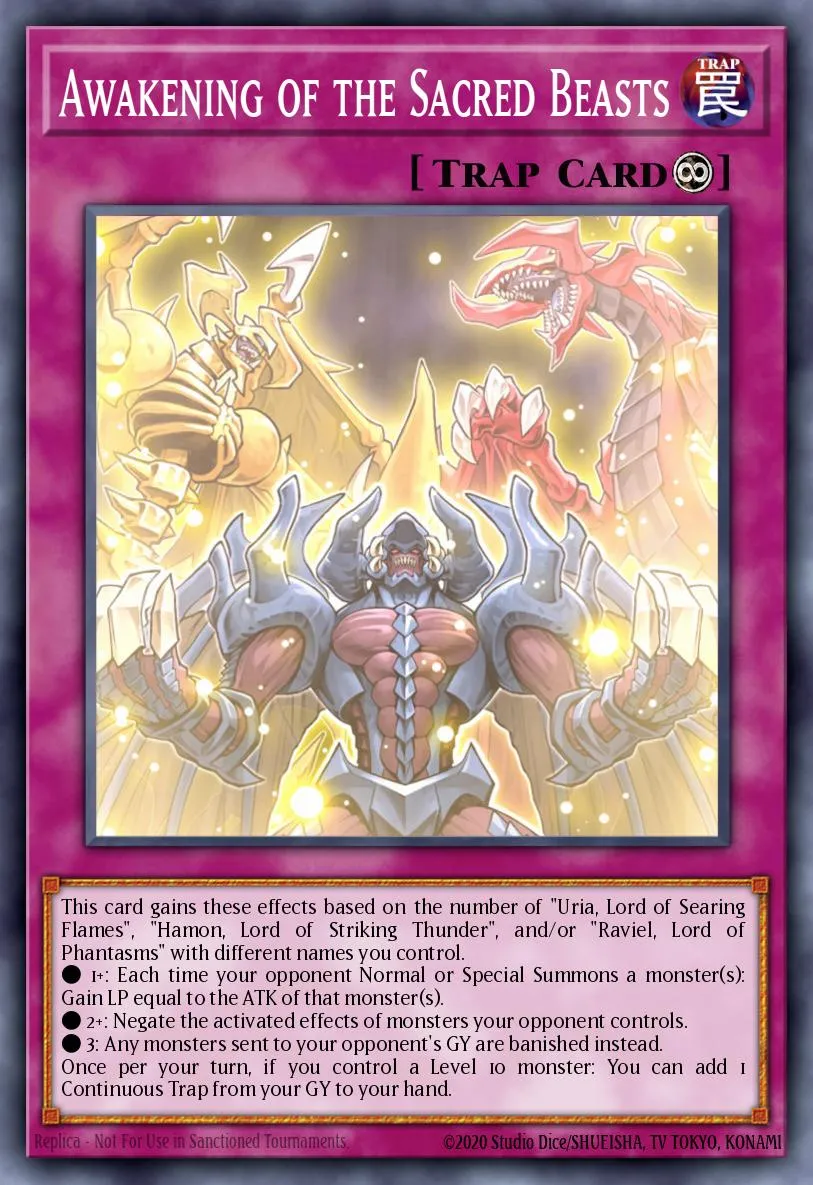 Awakening of the Sacred Beasts · Structure Deck: Sacred Beasts 53701259/48