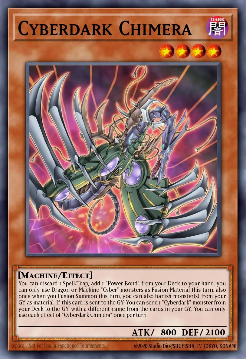 Cyberdark Chimera · Structure Deck: Cyber Strike 5370235/48