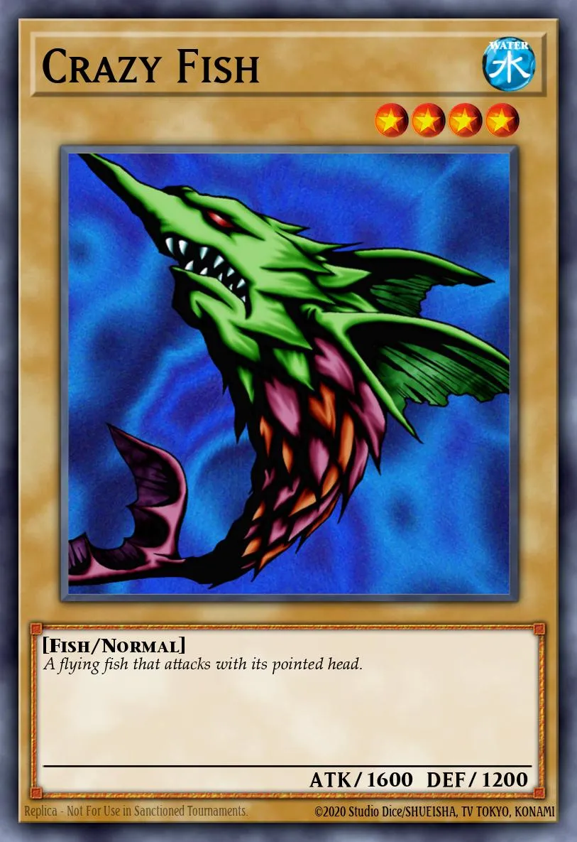 Crazy Fish · Speed Duel: Trials of the Kingdom Sneak Peek participation cards 53713014/10