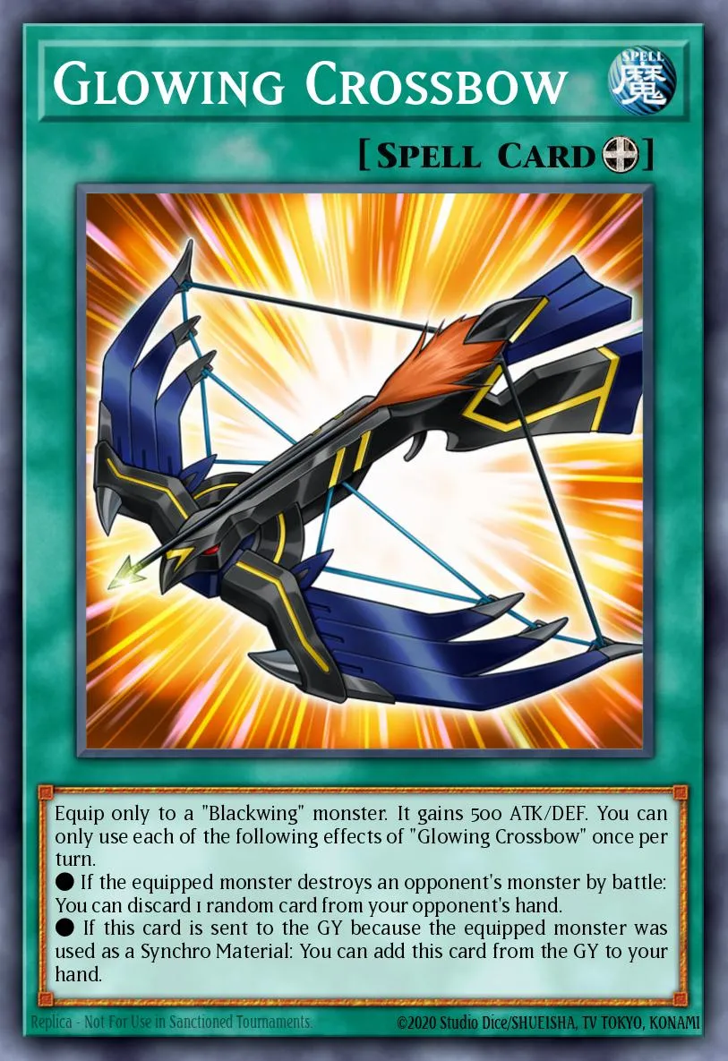 Glowing Crossbow · Legendary Duelists: White Dragon Abyss 53860621/56