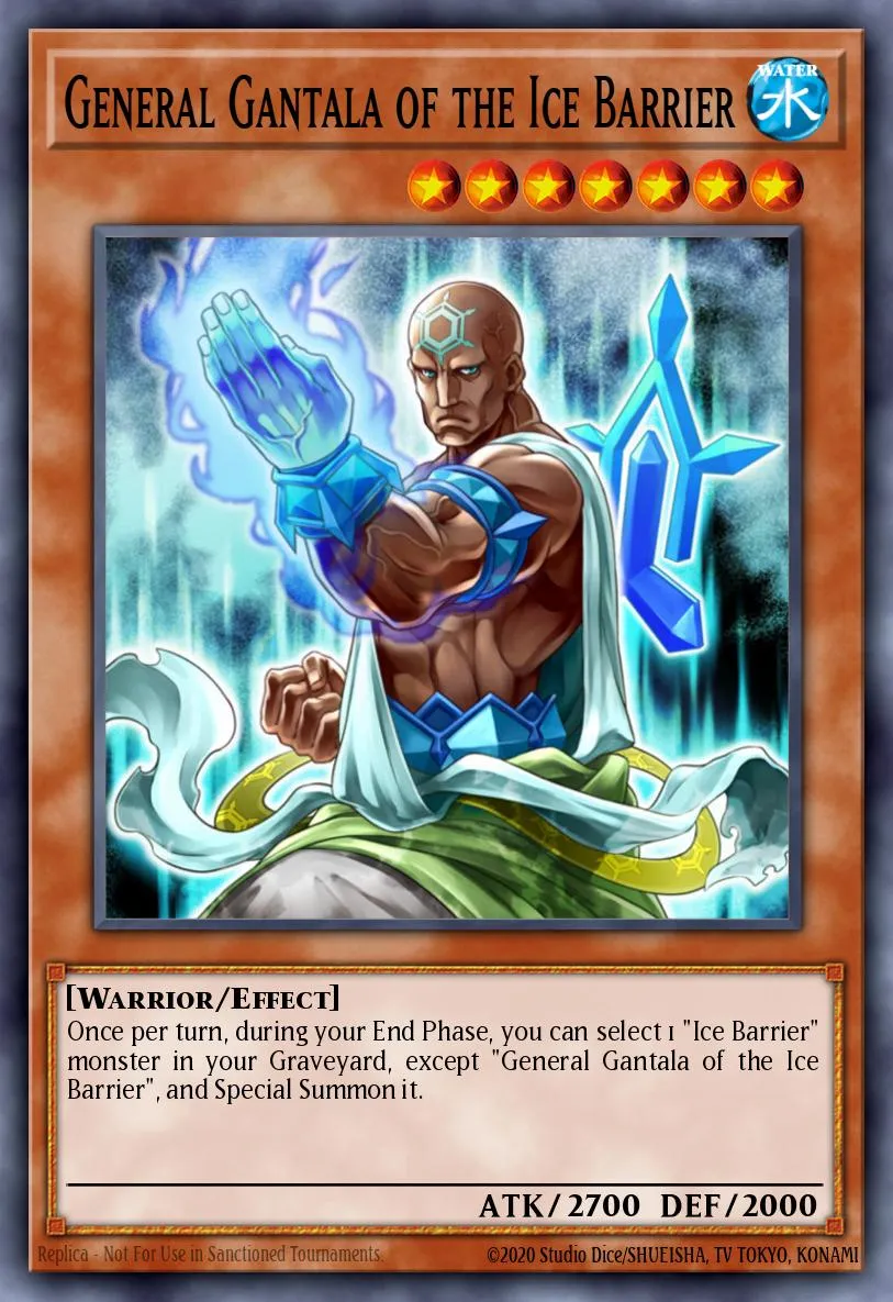 General Gantala of the Ice Barrier · Duel Terminal 4 53921056/100