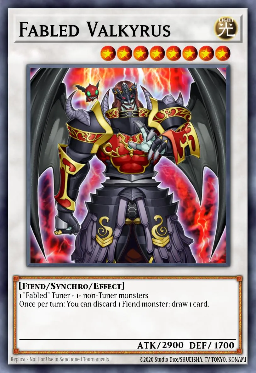 Fabled Valkyrus · Duel Terminal 2 54048462/100