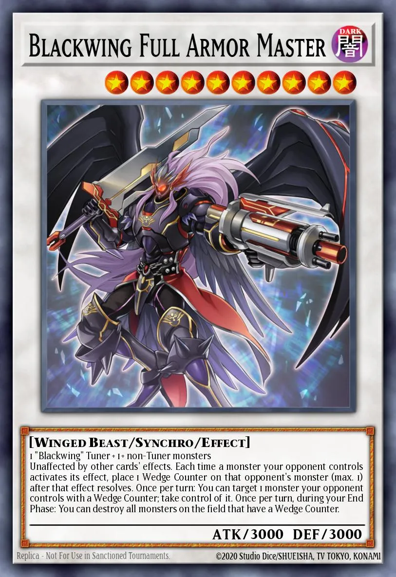 Blackwing Full Armor Master · Legendary Duelists: White Dragon Abyss 54082269/56