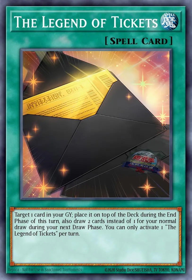 The Legend of Tickets · Yu-Gi-Oh (No Set) 54120521