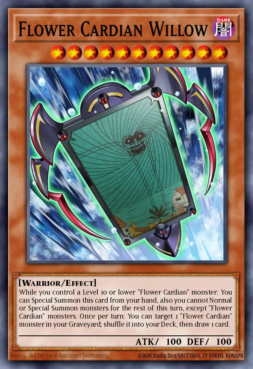 Flower Cardian Willow · Dragons of Legend: Unleashed 54135423/73