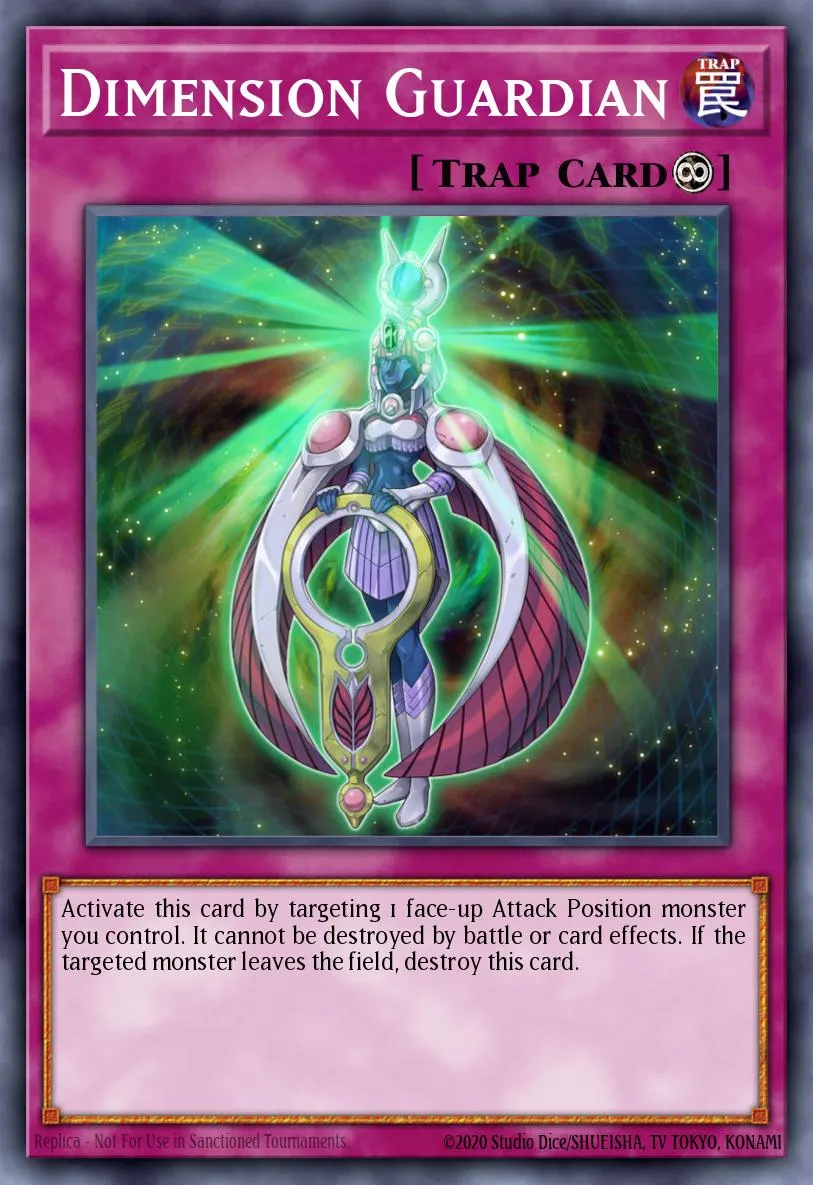 Dimension Guardian · Yu-Gi-Oh! The Dark Side of Dimensions Movie Pack: Gold Edition 54175023/61