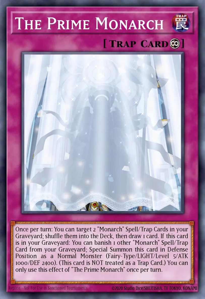 The Prime Monarch · Emperor of Darkness Structure Deck 54241725/41