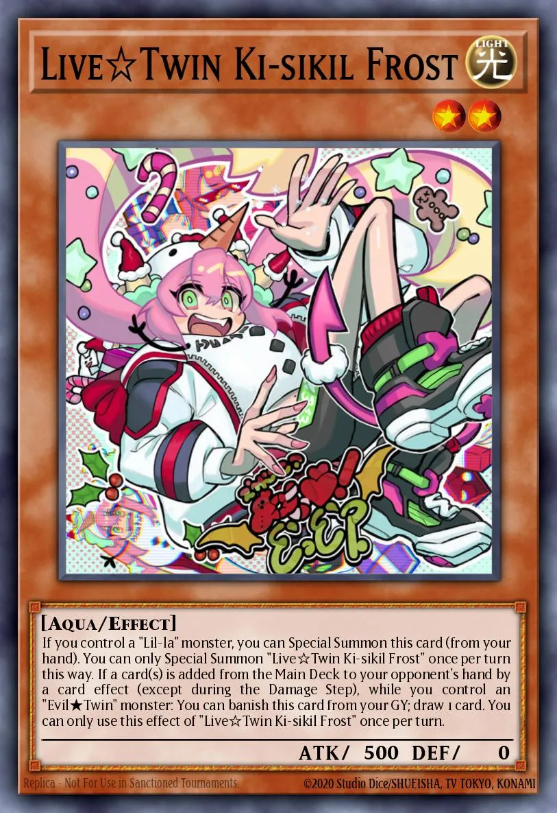 Live☆Twin Ki-sikil Frost · Lightning Overdrive Premiere! promotional card 54257392/1