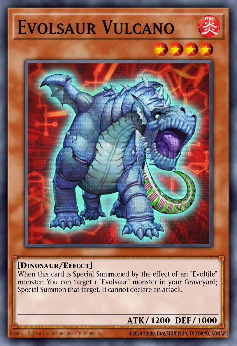 Evolsaur Vulcano · Photon Shockwave Sneak Peek Participation Card 54266211/1