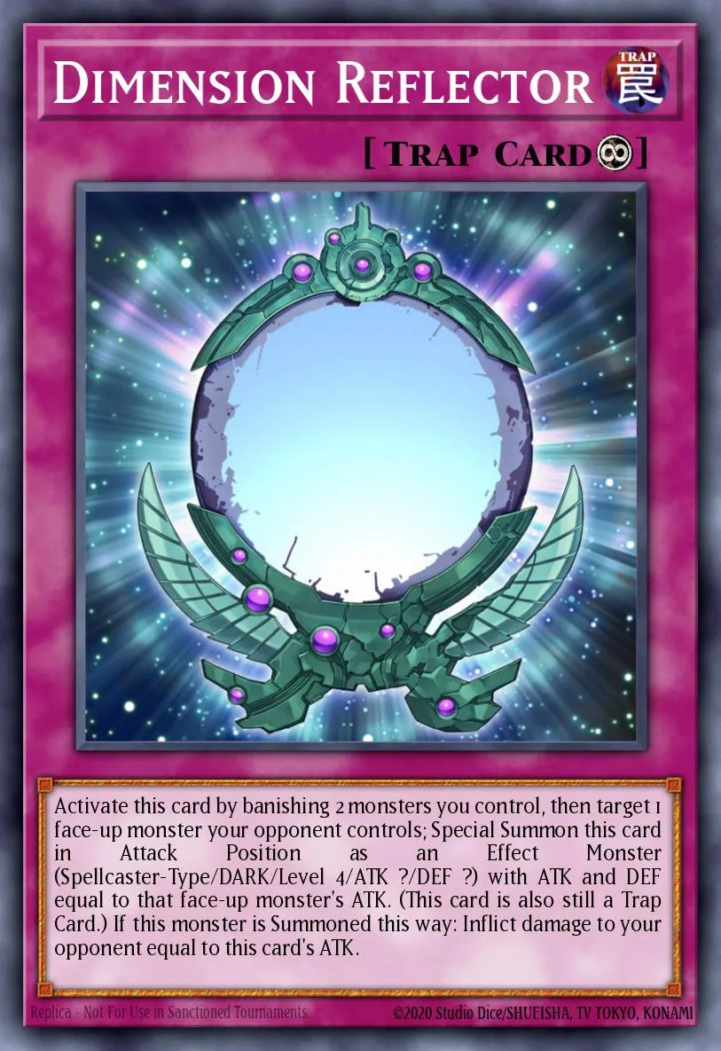 Dimension Reflector · Yu-Gi-Oh! The Dark Side of Dimensions Movie Pack: Gold Edition 54297661/61