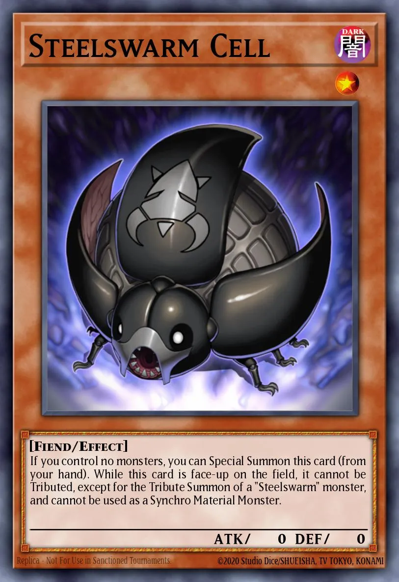 Steelswarm Cell · Duel Terminal 5b 54338958/50