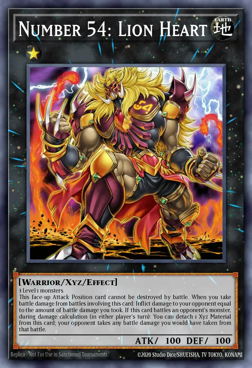 Number 54: Lion Heart · Number Hunters 54366836/60