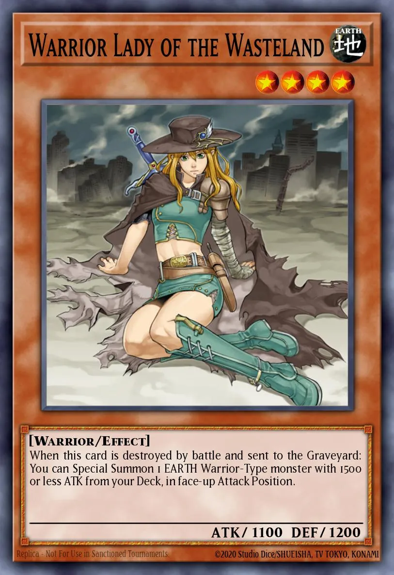 Warrior Lady of the Wasteland · Structure Deck: Warrior's Triumph 5438492/36