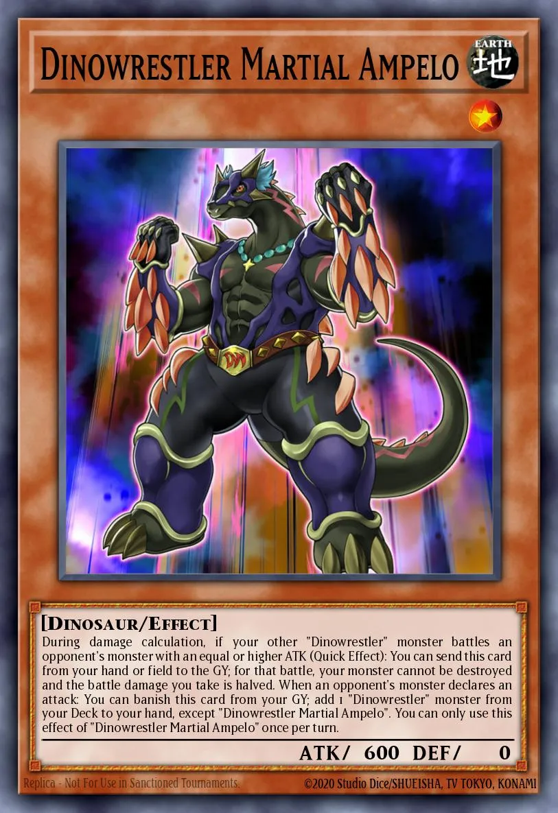 Dinowrestler Martial Ampelo · Chaos Impact Special Edition 54446813/4