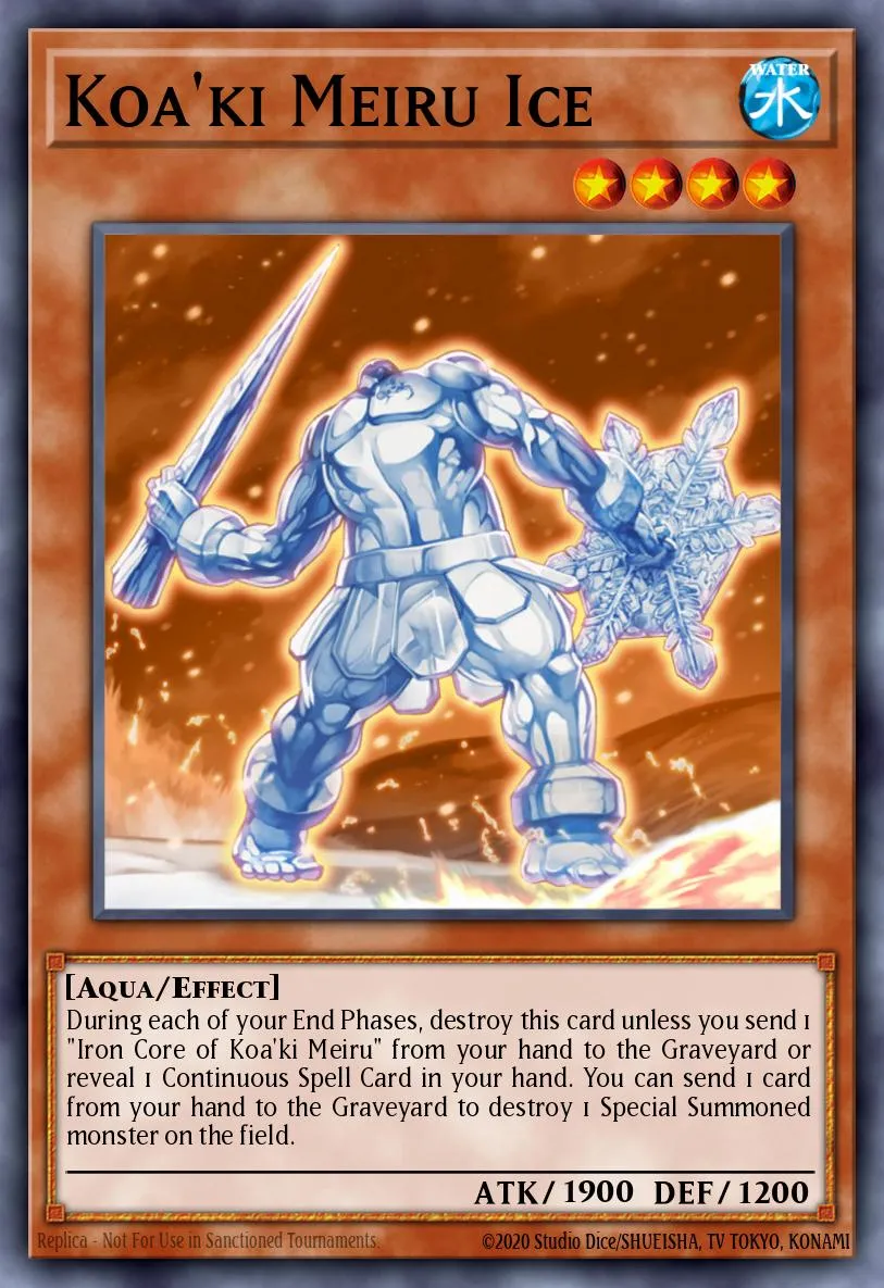 Koa'ki Meiru Ice · Raging Battle: Special Edition 54520292/2