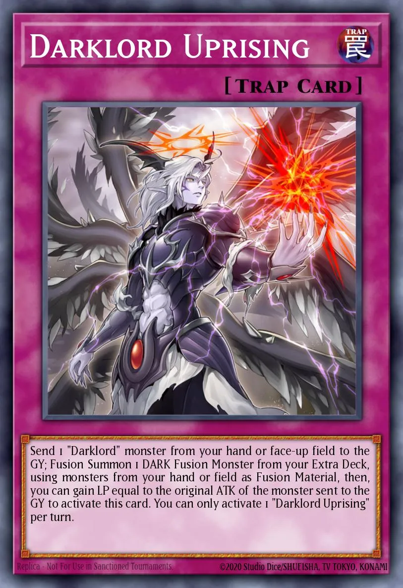 Darklord Uprising · Rise of the Duelist Premiere! promotional card 54527349/1