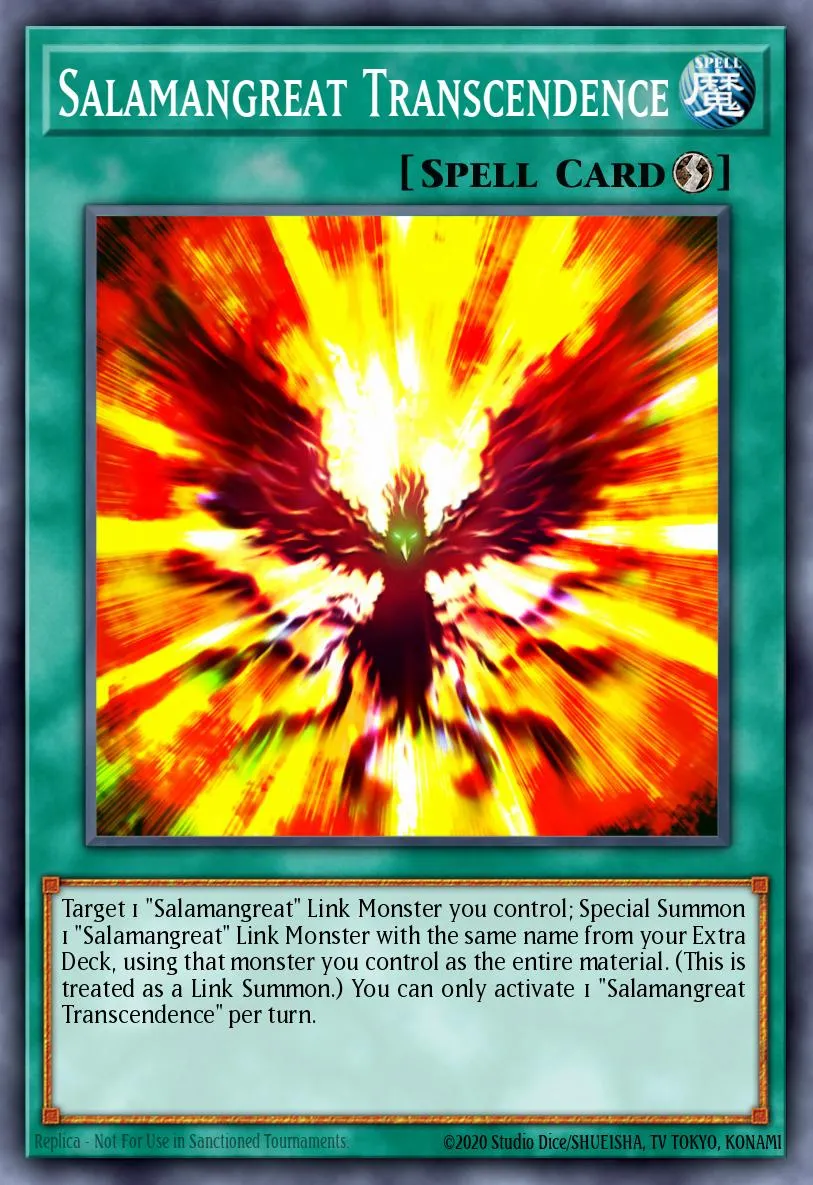 Salamangreat Transcendence · Chaos Impact Special Edition 54529134/4