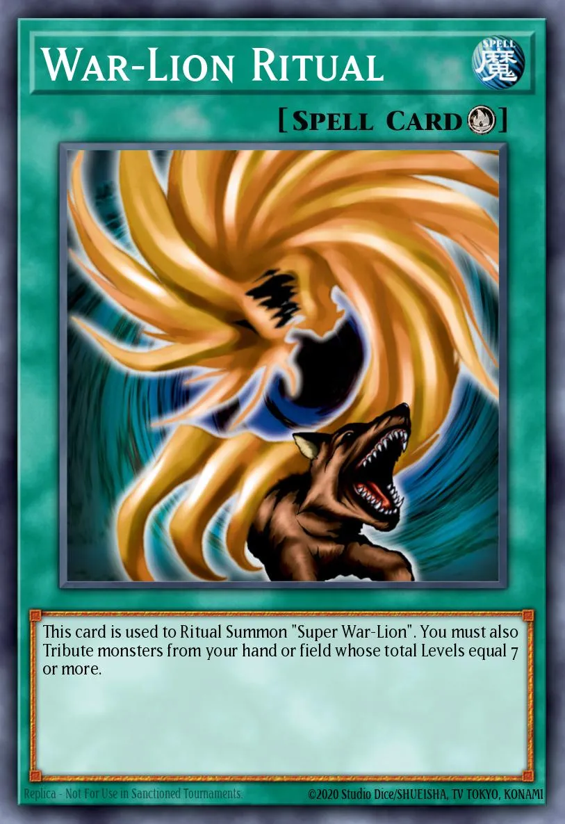 War-Lion Ritual · Premium Pack 2 (TCG) 54539105/20
