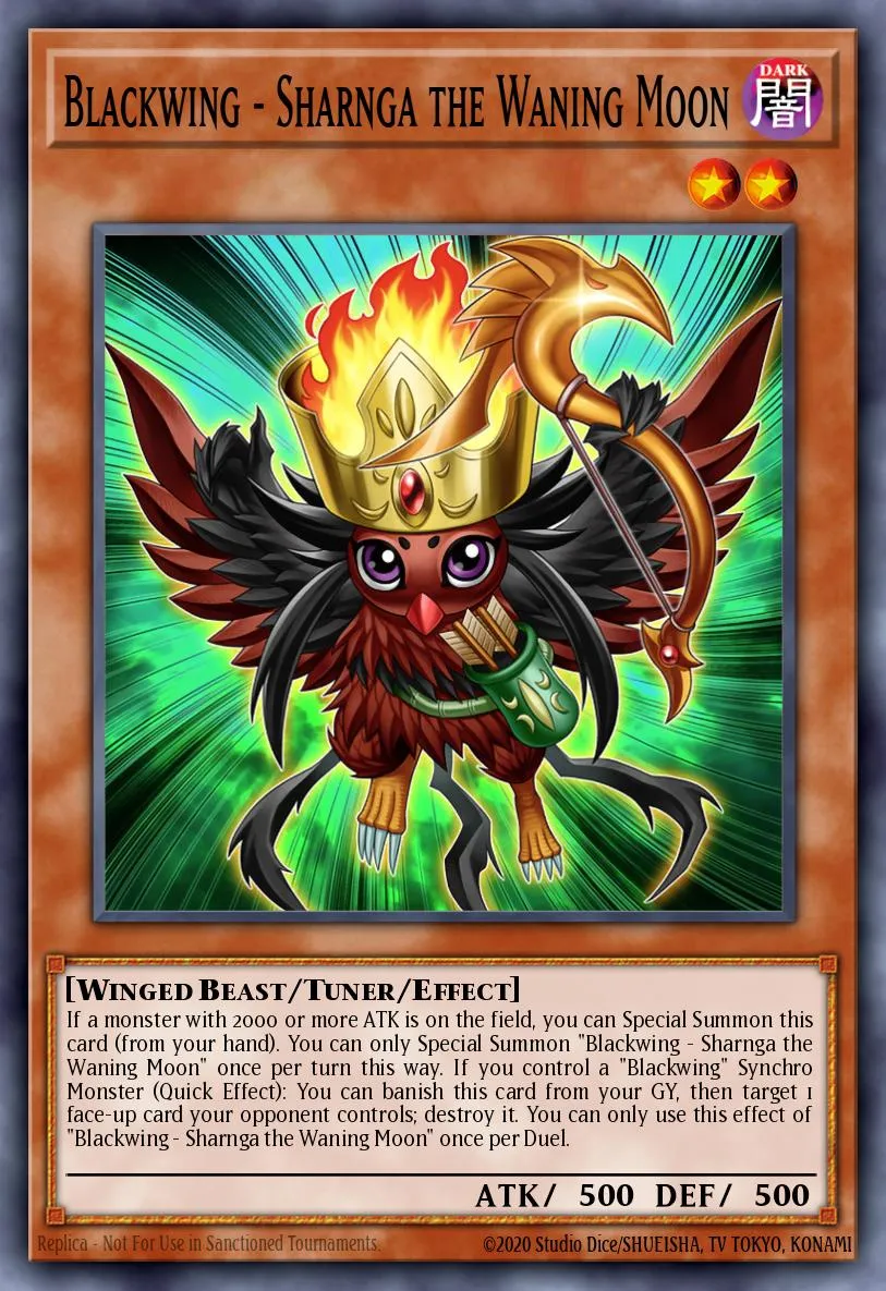 Blackwing - Sharnga the Waning Moon · Battles of Legend: Monstrous Revenge 54594017/104