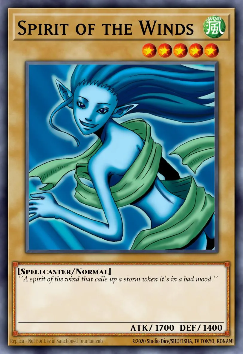 Spirit of the Winds · Yu-Gi-Oh (No Set) 54615781