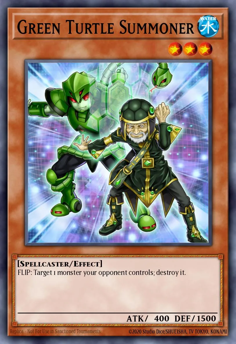Green Turtle Summoner · Super Starter: Space-Time Showdown 54747648/40