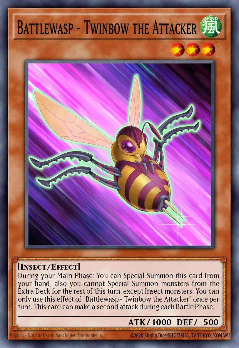 Battlewasp - Twinbow the Attacker · Battles of Legend: Hero's Revenge 54772065/94