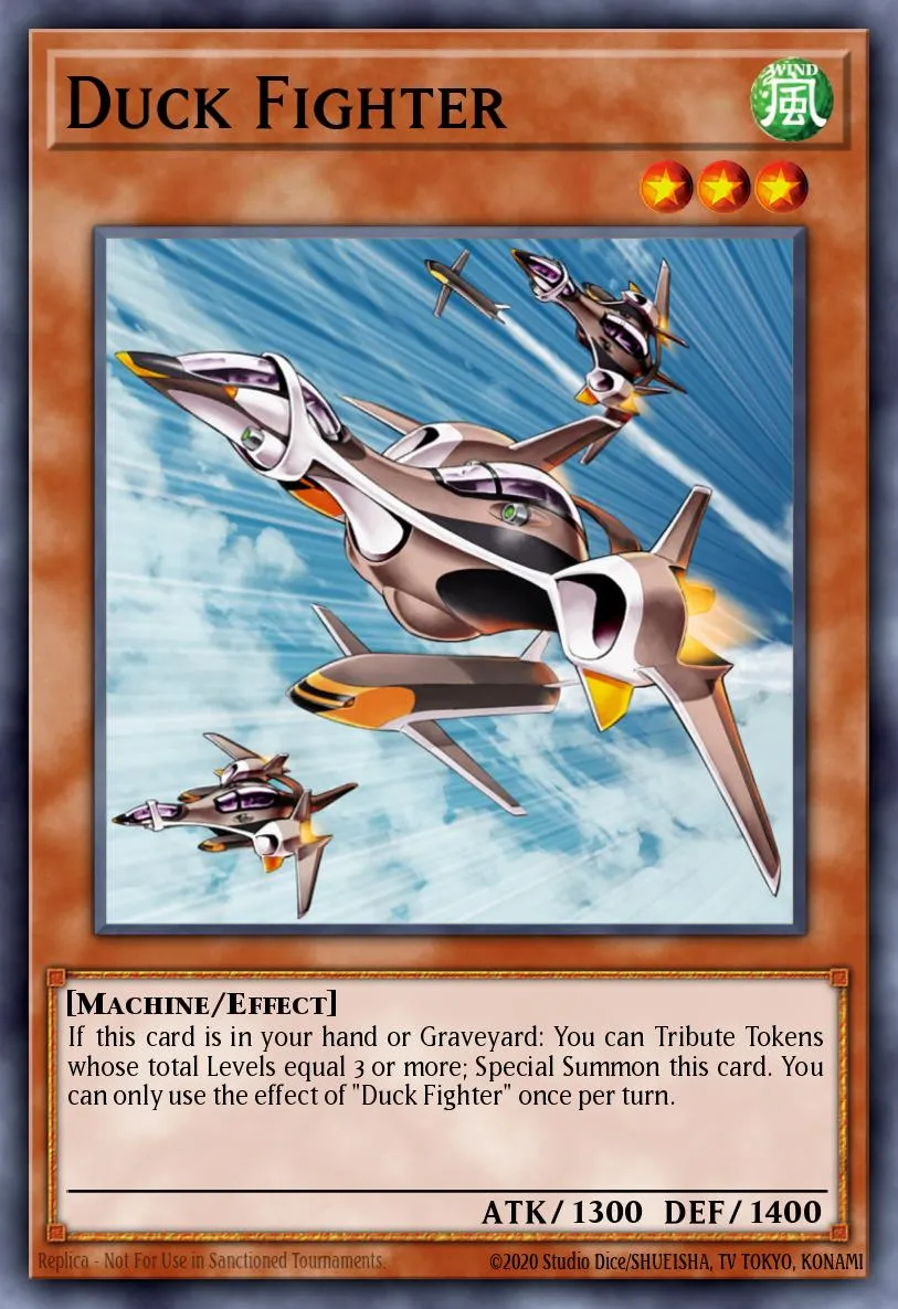 Duck Fighter · Lord of the Tachyon Galaxy Sneak Peek Participation Card 54813225/1