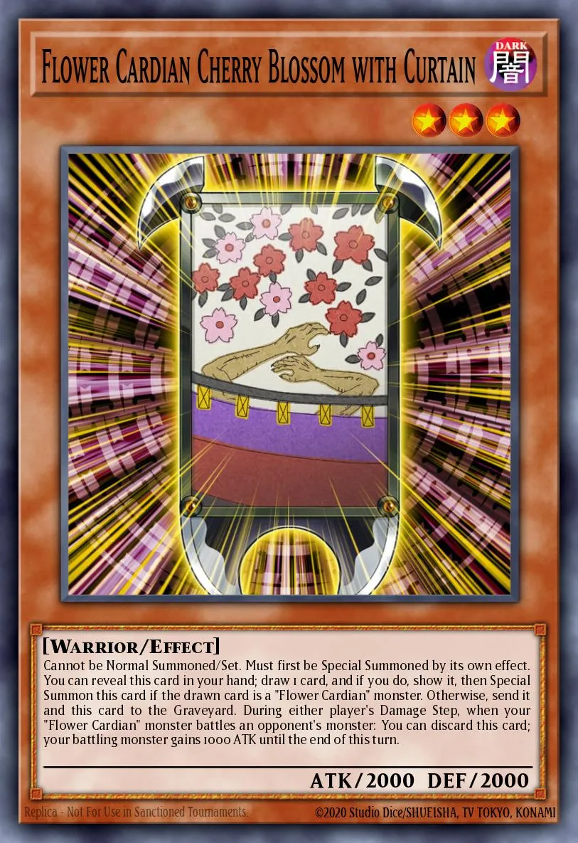 Flower Cardian Cherry Blossom with Curtain · Raging Tempest: Special Edition 5489987/4