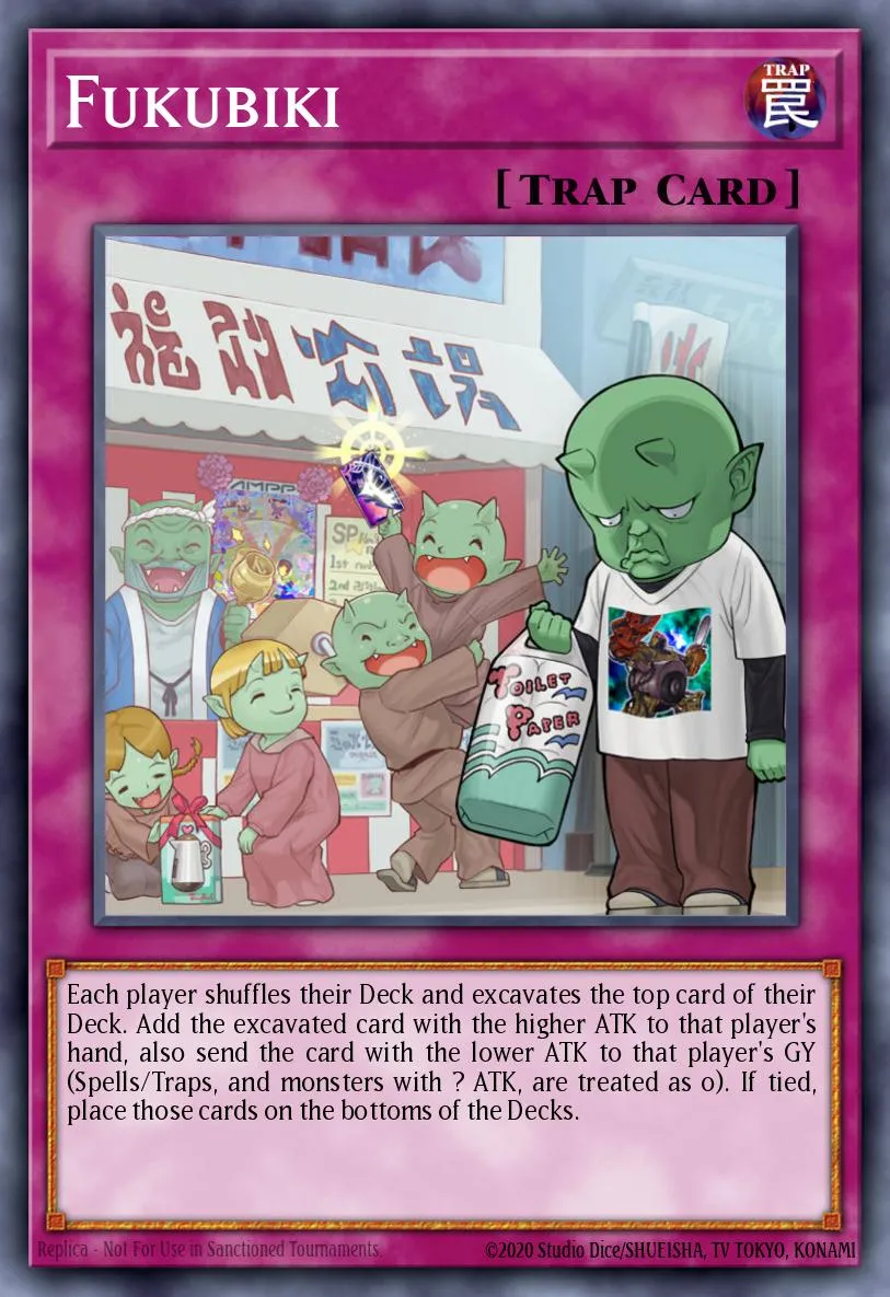 Fukubiki · Lightning Overdrive Premiere! promotional card 54927180/1