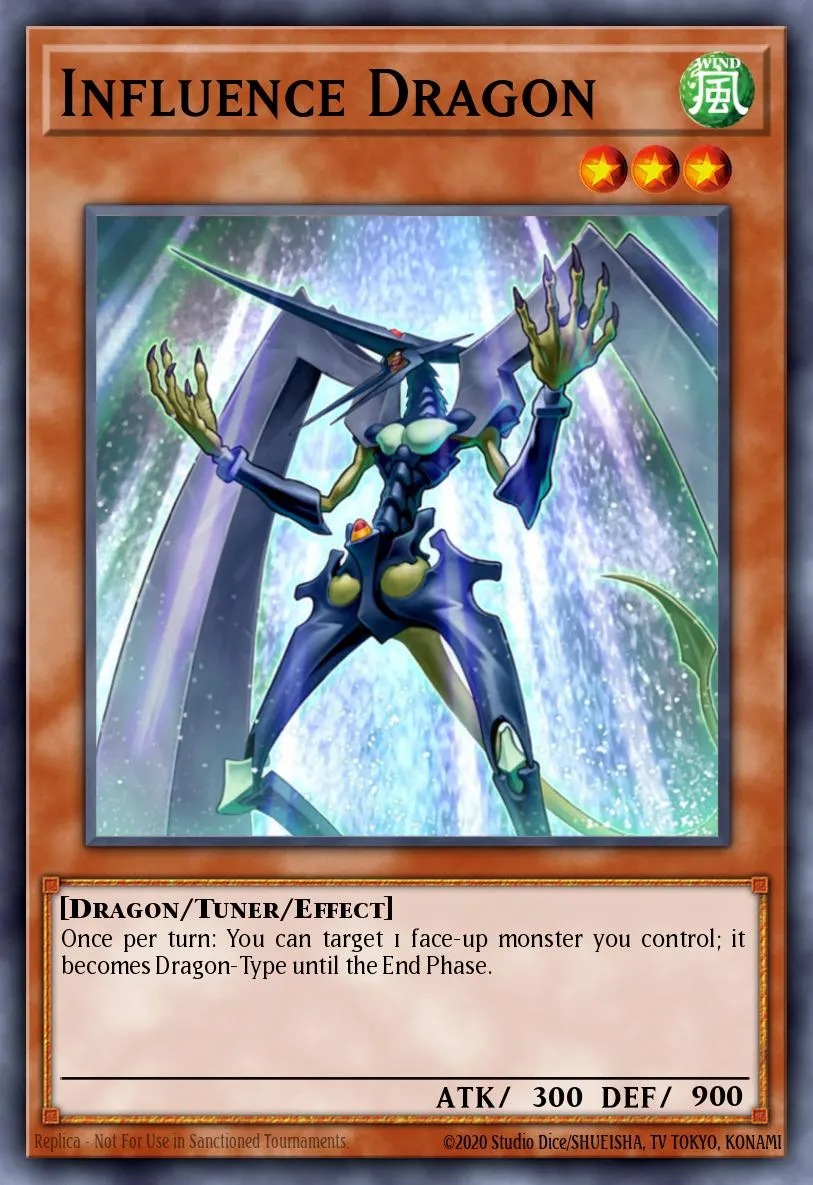 Influence Dragon · Galactic Overlord Sneak Peek Participation Card 54936498/1