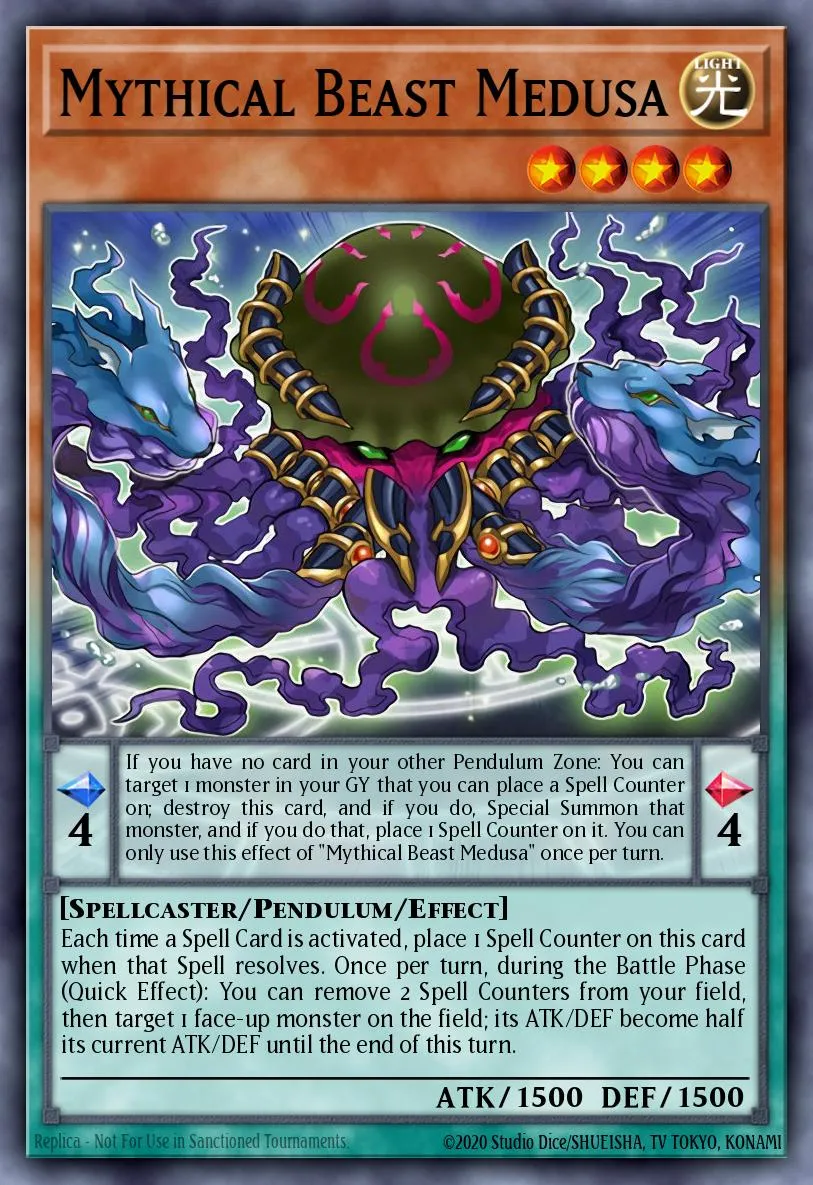 Mythical Beast Medusa · Extreme Force Special Edition 54965929/4