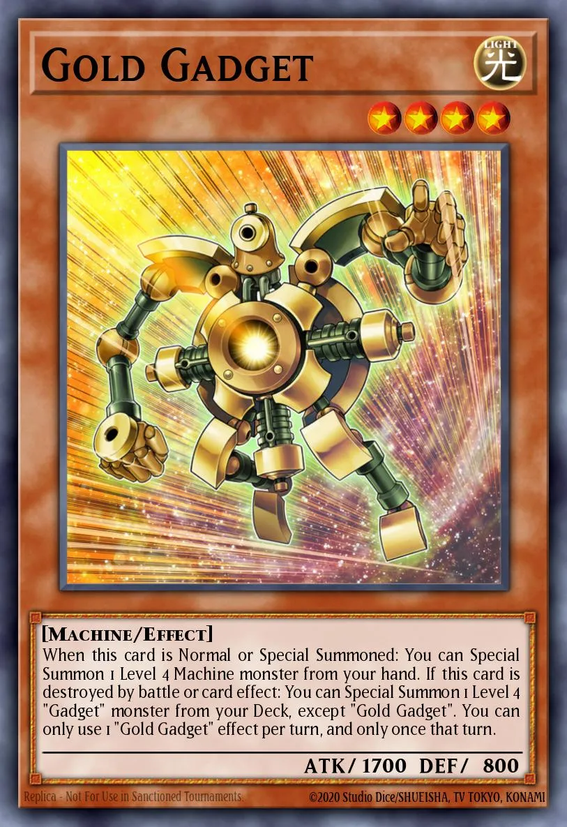 Gold Gadget · Yu-Gi-Oh! The Dark Side of Dimensions Movie Pack: Gold Edition 55010259/61