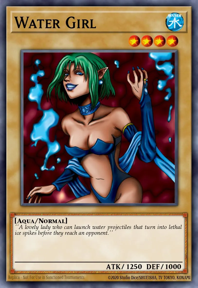 Water Girl · Yu-Gi-Oh (No Set) 55014050