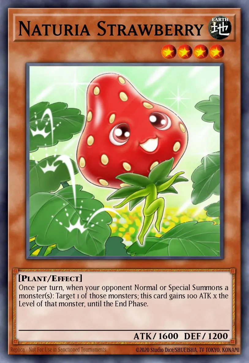 Naturia Strawberry · Duel Terminal 4 55099248/100