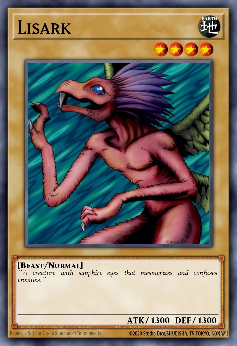Lisark · Yu-Gi-Oh (No Set) 55210709