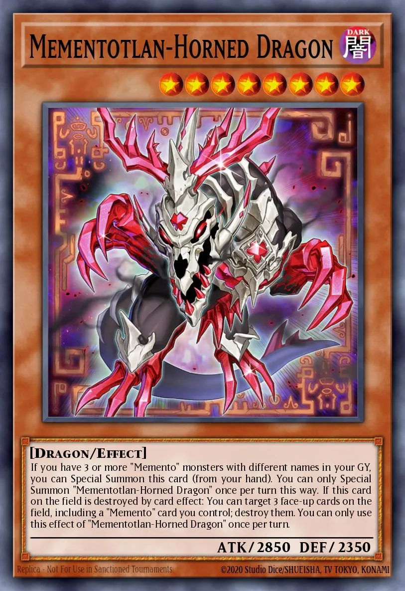 Mementotlan-Horned Dragon · Valiant Smashers 55272555/60