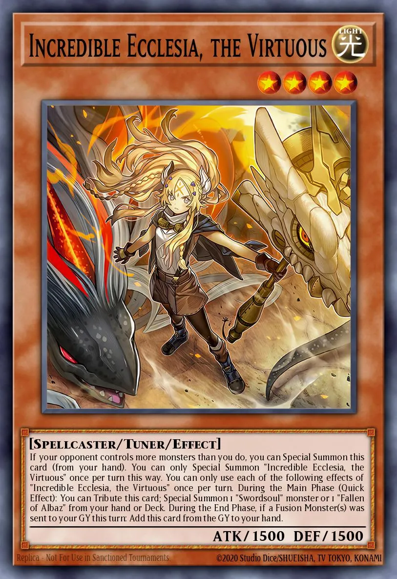 Incredible Ecclesia, the Virtuous · Burst of Destiny 55273560/101