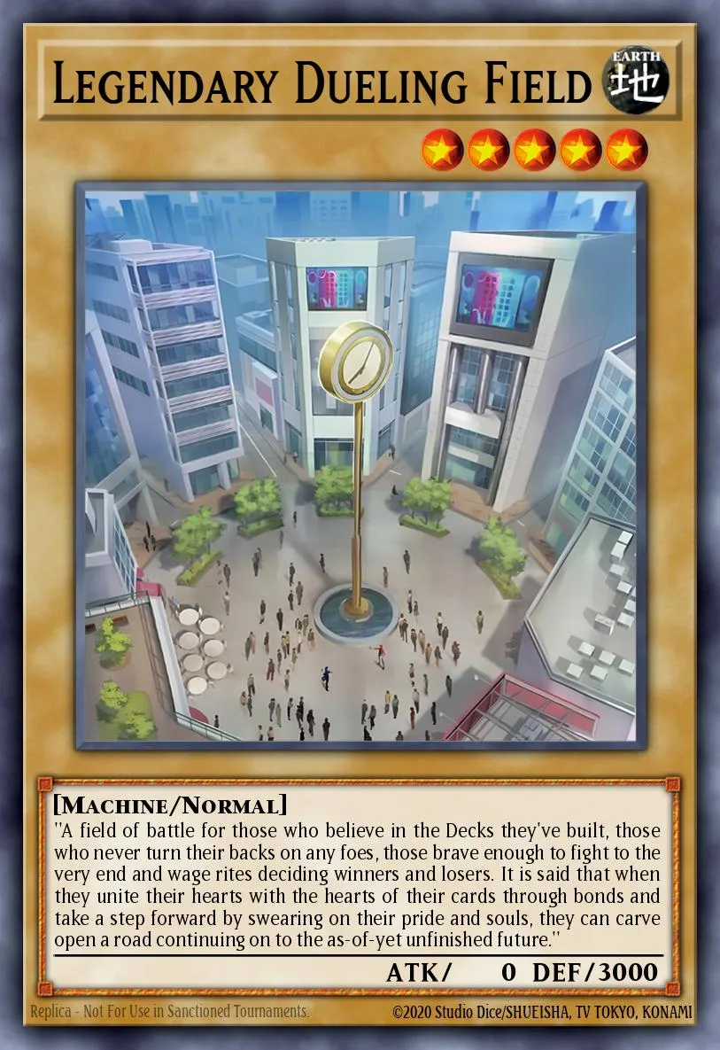 Legendary Dueling Field · Yu-Gi-Oh (No Set) 55343172