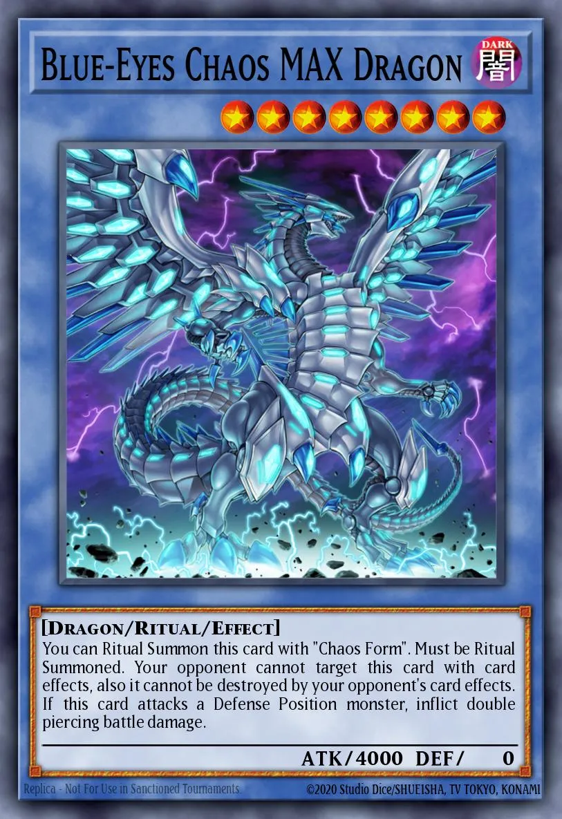 Blue-Eyes Chaos MAX Dragon · Yu-Gi-Oh! The Dark Side of Dimensions Movie Pack: Gold Edition 55410871/61