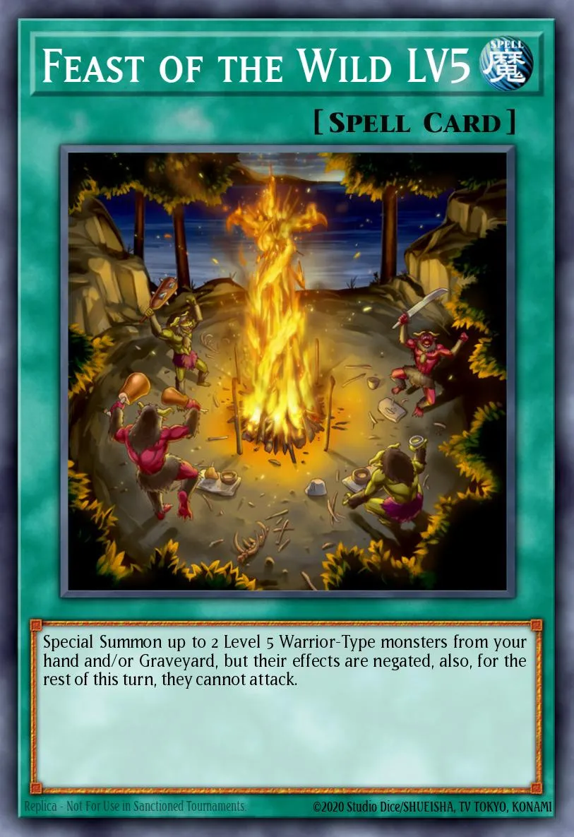 Feast of the Wild LV5 · Duelist Alliance: Deluxe Edition 55416843/7
