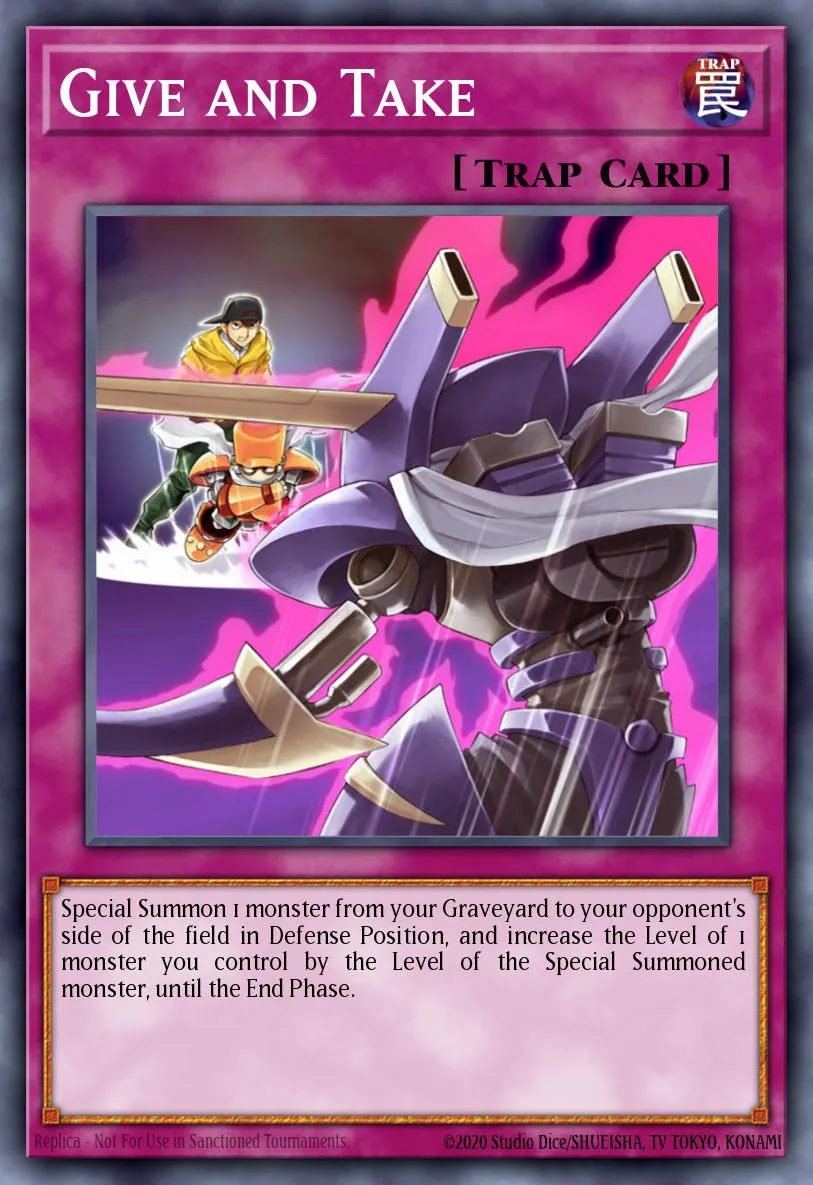 Give and Take · Duelist Pack: Yusei 55465441/30
