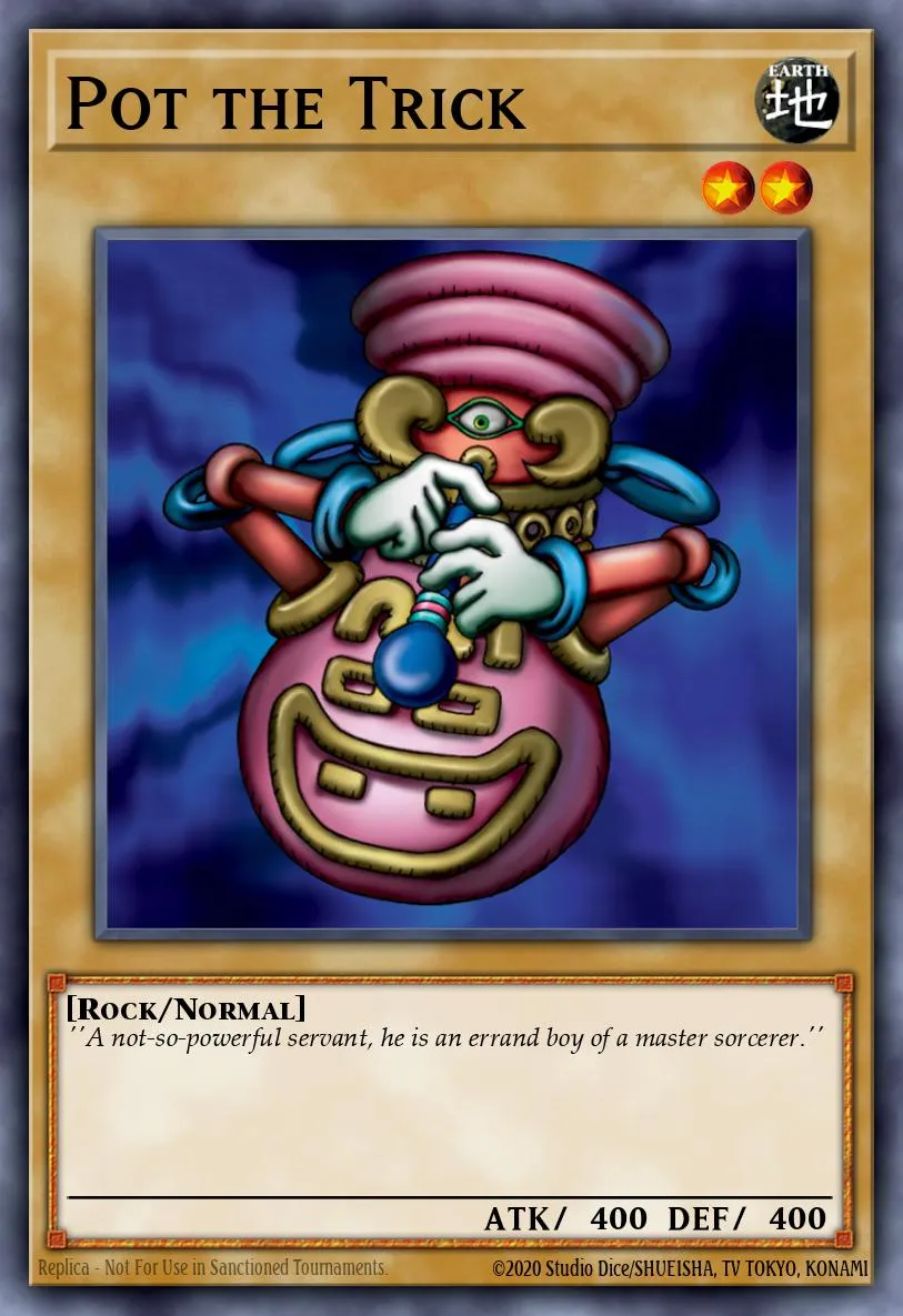 Pot the Trick · Yu-Gi-Oh (No Set) 55567161