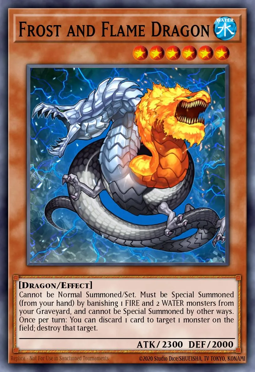 Frost and Flame Dragon · Tactical Evolution: Special Edition 55589254/2