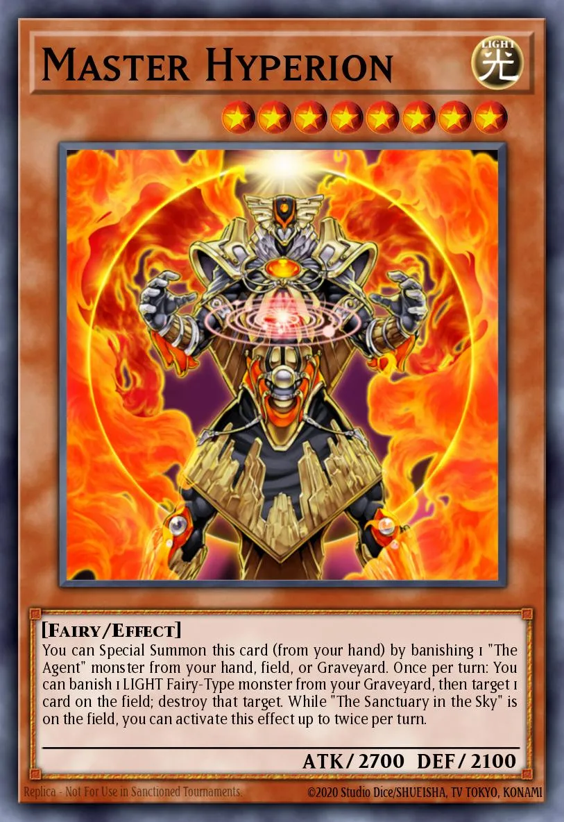 Master Hyperion · Lost Sanctuary Structure Deck 55794644/38