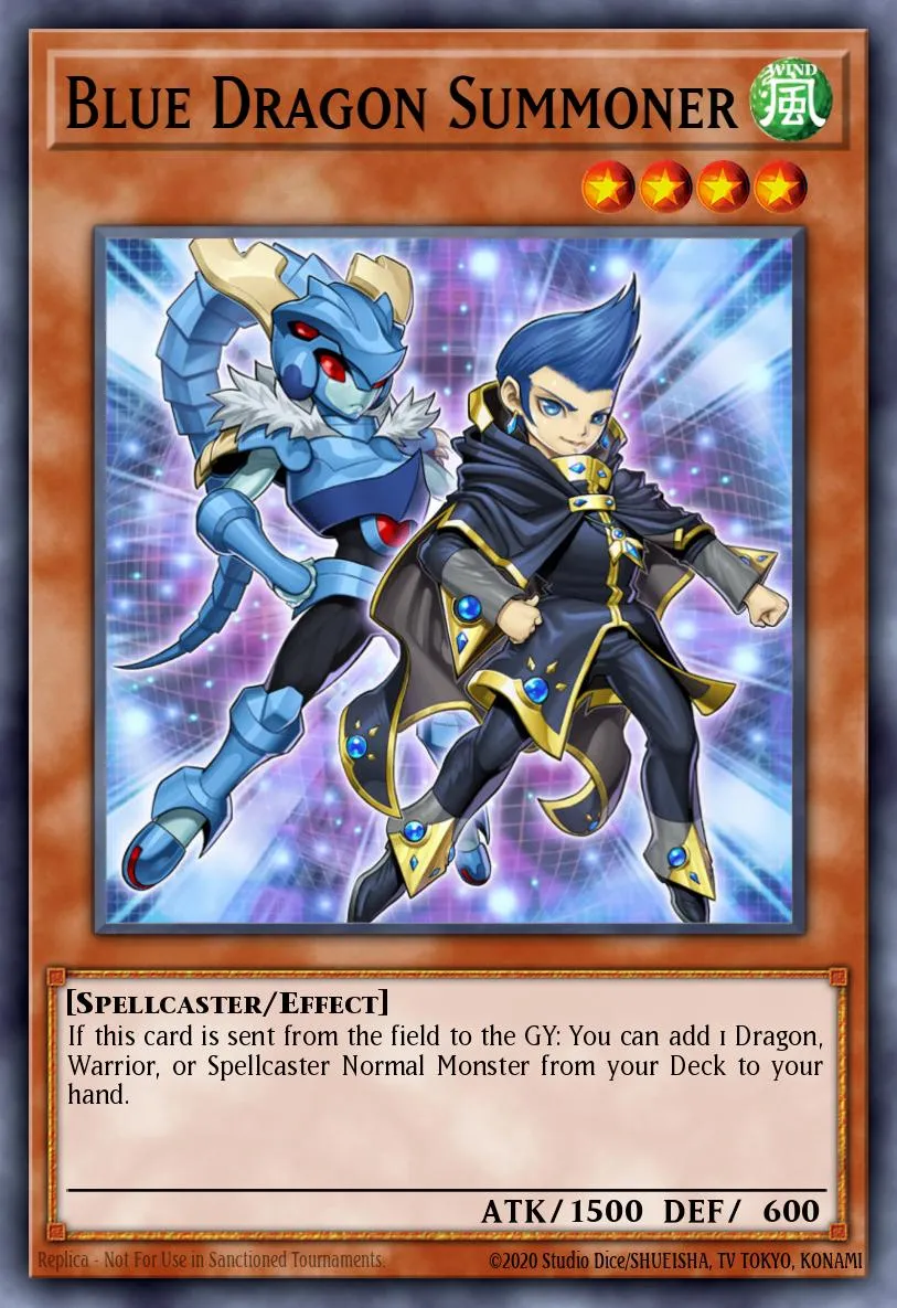 Blue Dragon Summoner · Super Starter: Space-Time Showdown 55969226/40