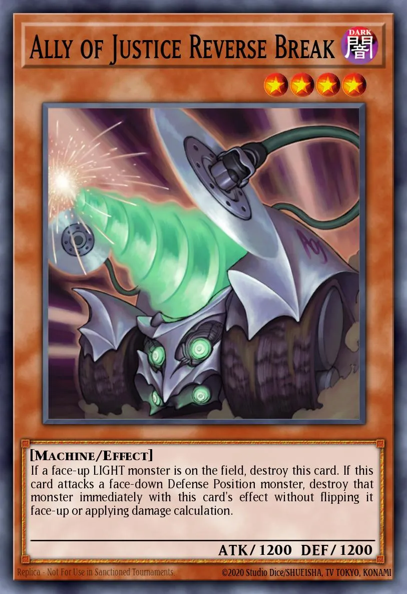 Ally of Justice Reverse Break · Duel Terminal 2 55982698/100