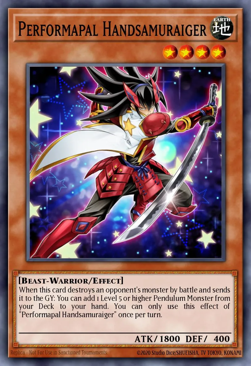 Performapal Handsamuraiger · Cybernetic Horizon Special Edition 55997110/4