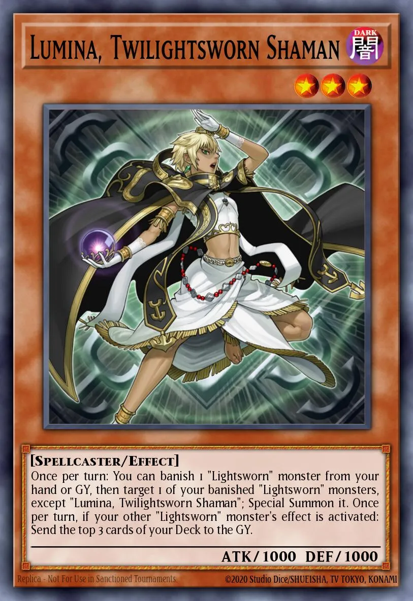 Lumina, Twilightsworn Shaman · Code of the Duelist Special Edition 56166150/4