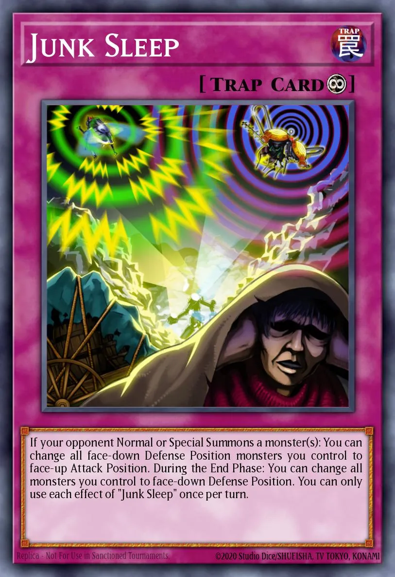 Junk Sleep · Rise of the Duelist Premiere! promotional card 56294501/1
